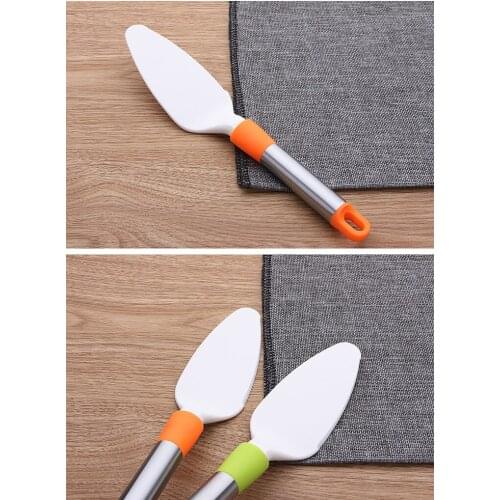 1PC Barbecue Grain Shovel Press Plate Fried Meat Board Pizza Peels Cake Shovel Cheese Slicer KX 266