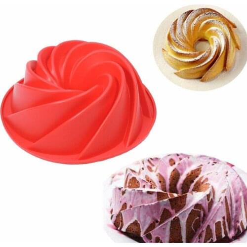 24 * 10 Cm Silicone Grease Cake Mould Non-toxic Resistance Tool Shape Bakeware High Baking Cake Mold Temperature X6Y1
