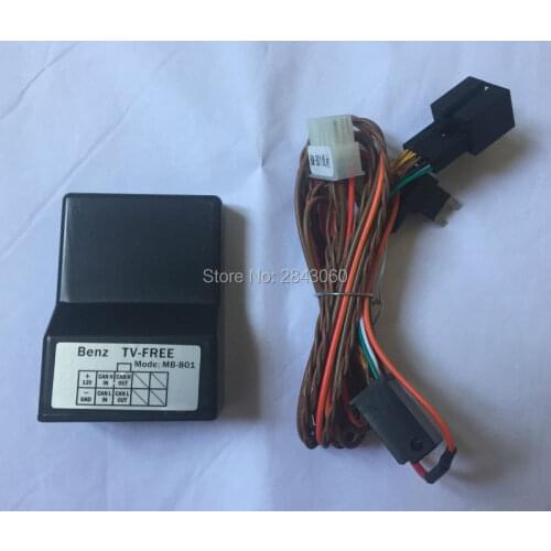 Plug and Play TV-DVD Activator Unlock Tool Video In Motion for Mercedes-Benz NTG4/NTG45/NTG47