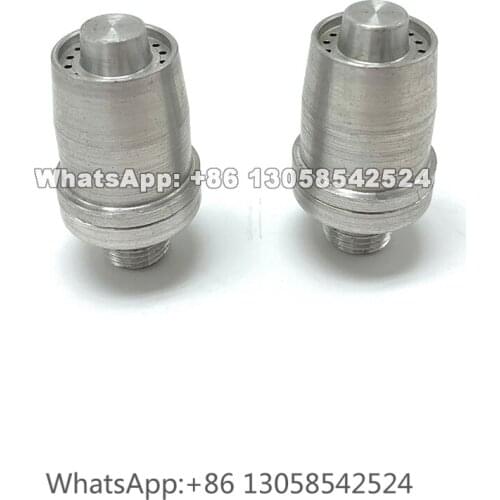 Aluminum Alloy 16 Holes Round WindJet Compressed Air Knife Nozzle, Air Knife Nozzle, Low Noise Level Round Air Nozzle