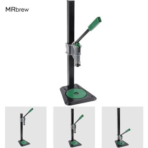 Beer Bottle Capper Auto Lever Bench Capper For Home Brew Keg Soda Crown Capping Brewing Tools For Glass Beer Bottle