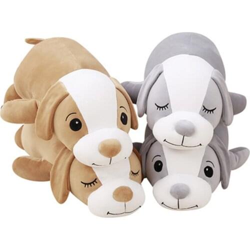 Fancytrader Big Plush Long Body Dog Pillow Toys Soft Stuffed Giant Animals Dogs Doll 90cm 35inch for Children Gift