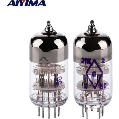 AIYIMA 2Pcs 6H3n-E Electron Tube Amplifier Replace 5670 6N3 2C51 Vacuum Tube Valve Improve Speaker Sound Upgrade