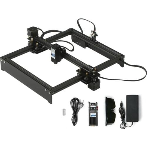 30W Laser Engraving Machine 450nm CNC Milling Machine DIY Laser Engraving Machine Kit Off-Line Control Desktop Laser Printer