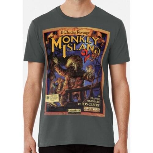 Men Shirt Monkey Island 2 Women tshirt