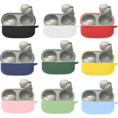Soft Silicone Cases For Sony WF-1000XM4 Protective Wireless Earphone Cover For Sony WF-1000XM4 Earphone Charging Box Bags Case