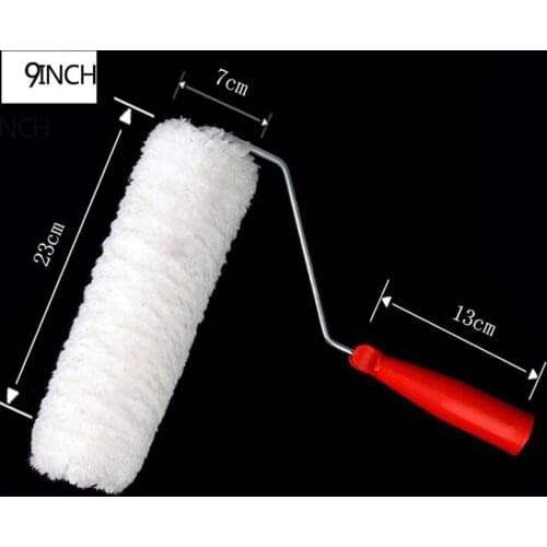 9 inch Multifunctional Paint Roller Brush Set Wall Handled Painting Tool Craft Paint Foam Rollers Decorators Brush Smooth Tools