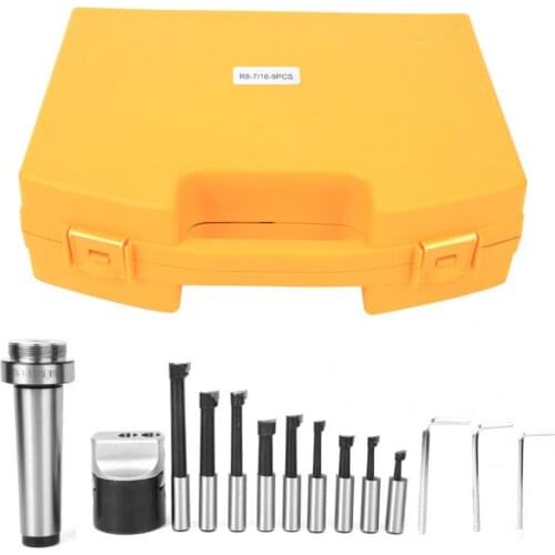 14Pcs/Set MT4-F1-12 Boring Cutter Set Carbon Steel CNC Milling Tool Kits With Storage Box