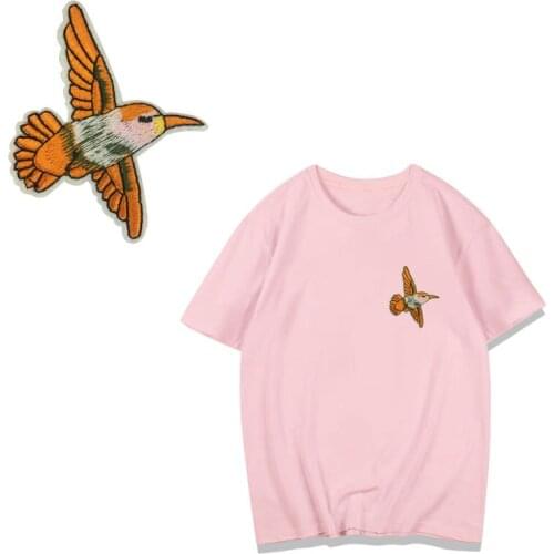 Bird girl angel Patches For Stripe Clothes Patch A-level Washable Iron On Applique DIY Clothing Sticker