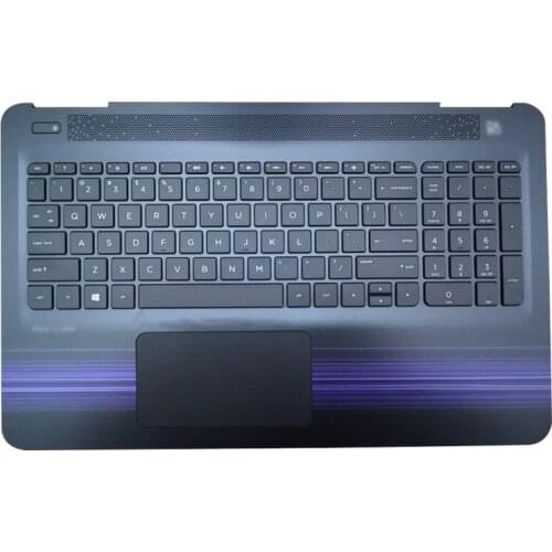 95%NEW Laptop Palmrest Upper Case US keyboard Touchpad For HP Pavilion 15-AU 15-AW 15-AL TPN-Q172 TPN-Q175 856040-001 EAG3400409