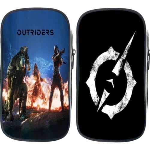 Children Outriders Pencil Box High Quality Students Stationery Bags Boys Girls Toddler Anime Pen Bag Kids Cartoon Pencil Case