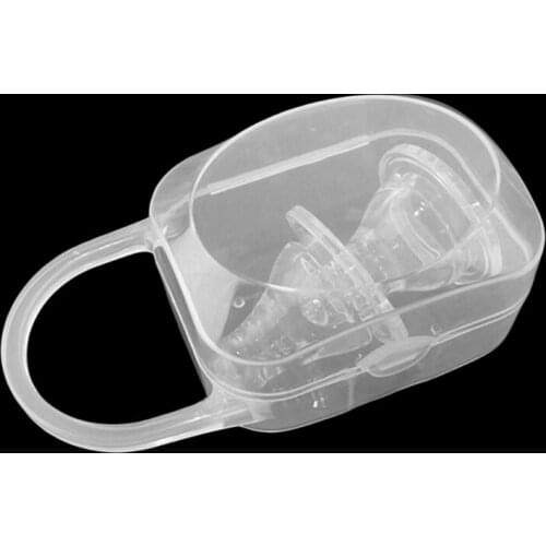 Portable Baby Kid Feeding Bottle Pacifier Soother Nipple Case Holder Storage Box