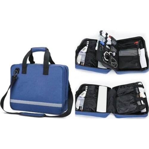 Large Size Empty Emergency Survival Bag First Aid Kit Waterproof Messenger Medical Bag For Home Car Outdoor Camping Travel