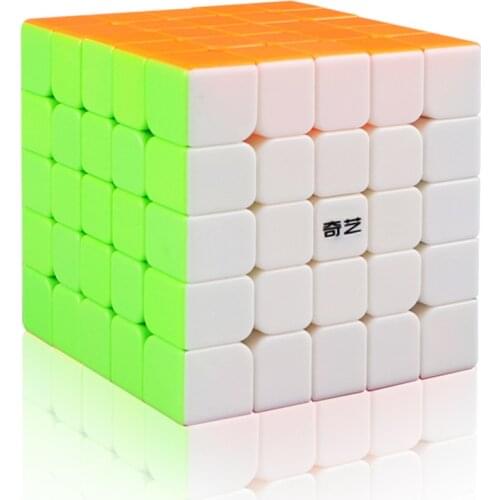 QiYi QiZheng 5x5x5 Magic Cube Speed Puzzles Professional Racing Game 5x5 Cubo Magico Adults Childrens Educational Learning Toys