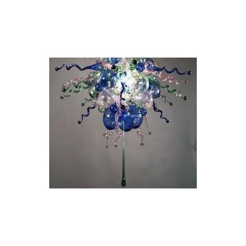 Luxurious Flower Chandelier Hand Blown Murano Glass for Restaurant