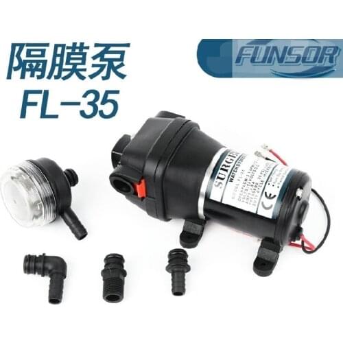 FL - 35 rv yacht dedicated 12 v24v dc electric diaphragm pump self-priming SURGEFLO suction pumps