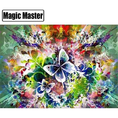 Embroidery Patterns DIY 5D Diamond Painting beautiful butterfly Cross Stitch Needlework diamond Rhinestone Home decor