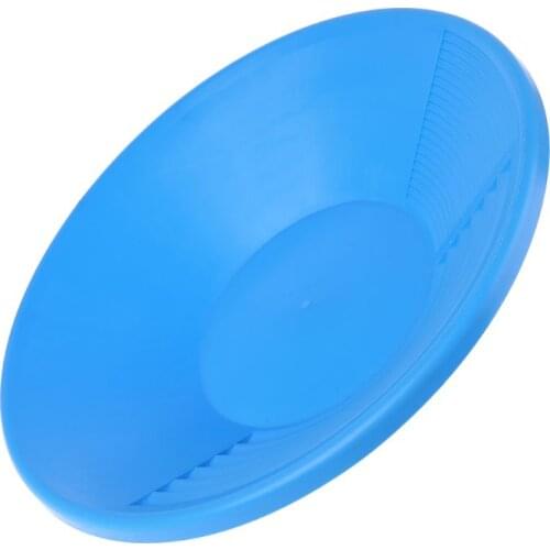 15" Plastic Gold Pan Gold Basin For Sand Mud Mineral Processing Gold Rush Tools