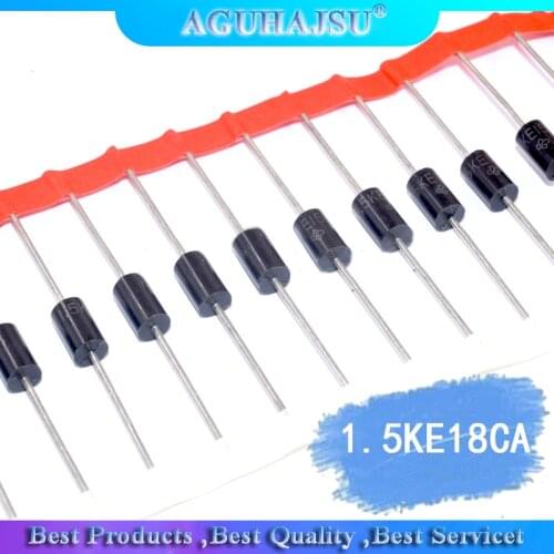 20PCS 1.5KE18CA DO-201AD 1.5KE18 Bidirectional TVS Transient Voltage Suppressor Diode