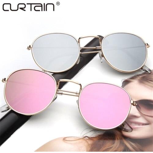 2019 retro round sunglasses women men brand designer sun Glasses for womens Alloy mirror sunglasses lentes female oculos de sol