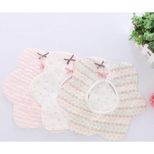 360 Degree Rotation Baby Bibs Muslin Cotton Infant Saliva Towel Newborn Kids Bandana Bibs Burp Cloth Baby Boy Girls Stuff