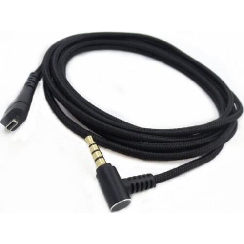 Replacement Stereo Audio- Cable Extension Cord for SteelSeries- Arctis 3 5 7 Pro Wireless Gaming Headphone Headset