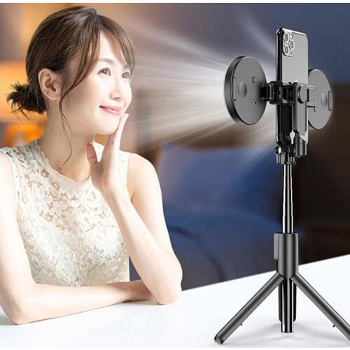 Wireless Bluetooth Selfie Stick for IPhone 11 Pro 7 8 for Samsung Galaxy Foldable Handheld Monopod Shutter Remote Tripod