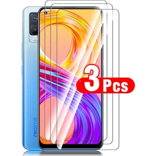 Readmi 8 pro case 3pcs tempered glass for oppo realme 8pro realme8 pro protective glass phone cover realme8pro safty glass