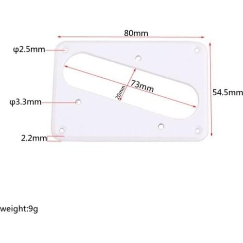 K1KD Wide Range Humbucker To Singl Coil Adapter Pickups Ring Fits Tele Bridge Pickup Parts Replacement Accessories