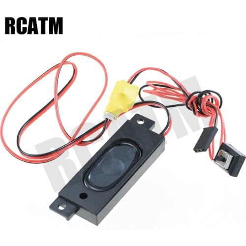 Model RC Police Car Voice Sound Siren for 1/10 RC Crawler Drift 1/14 Tamiya Truck TRX4 SCX10 SCANIA MAN HSP HPI Kyosho DIY Part