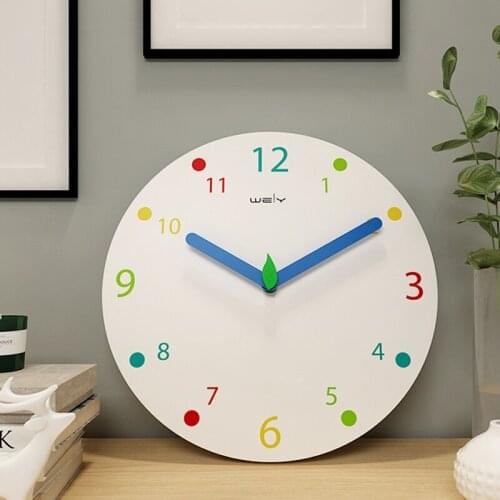 Fashion Creative Modern Wood Wall Minimalist Clocks Mute Living Room Bedroom Home Decor Wall Watch Wall Clock Modern Design