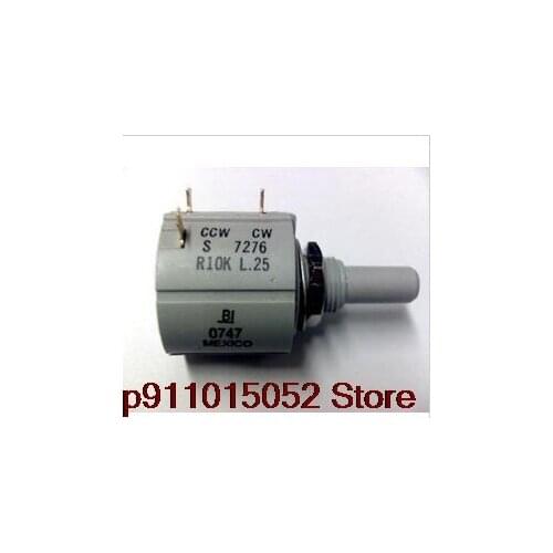 Original American BI coil wire wound potentiometer 7276 ten laps R1K 2 k, 5 k, 10 k plastic shaft