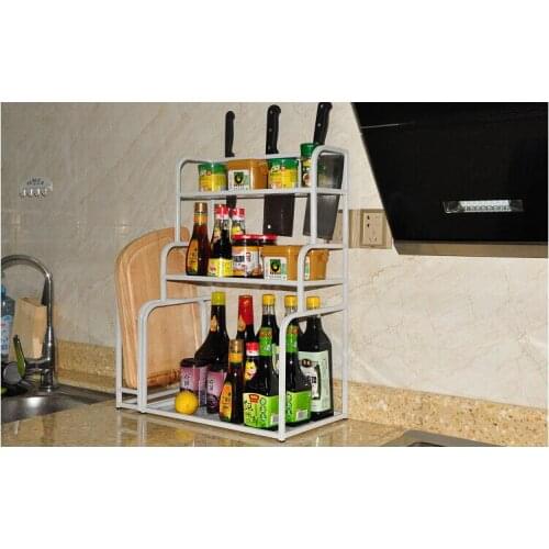 Wrought iron microwave oven shelf. Double microwave oven rack. Kitchen shelf
