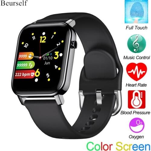 Smart Watch SN87 Men Full Touch Waterproof Activity Tracker Fitness Tracker Smartwatch Women Blood Pressure Clock Sports Band