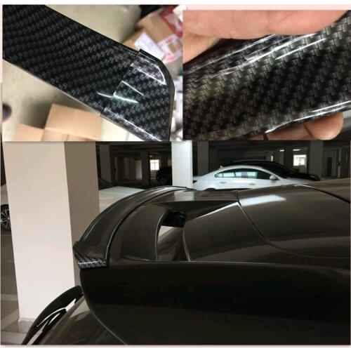 1.5M Car Styling Carbon Fiber Spoilers Refit Spoiler For Mitsubishi ASX Lancer 10 9 Outlander Pajero I200 Cadillac CTS SRX