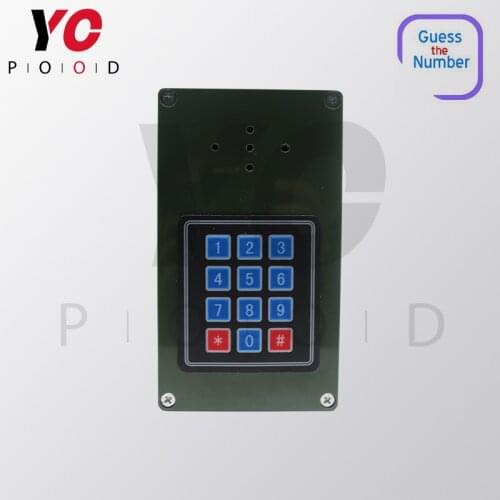 Room escape guess the number prop guessing the number according to voice hints escape game mechanism escape devices