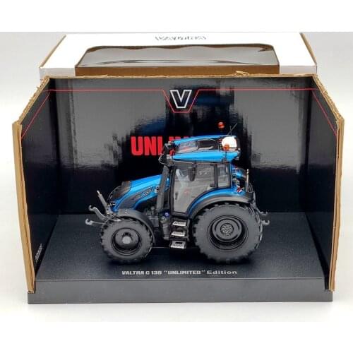 Universal Hobbies UH6294 1:32 Scale VALTRA G135 UNLIMITED Diecast Models - blue