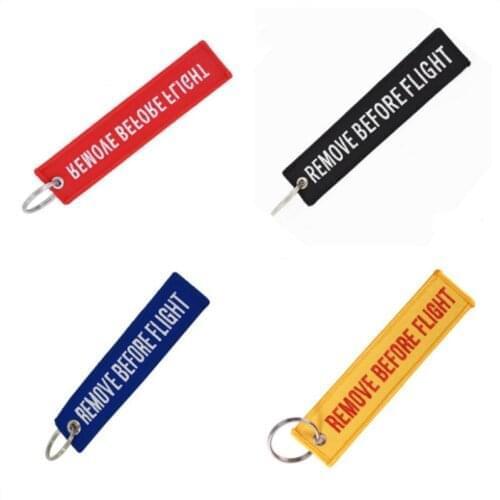 1PCS Multicolor Embroidery Key Chain Party Favors Gifts Family Friend Baby Souvenirs Birthday Valentines Day Gift Festive