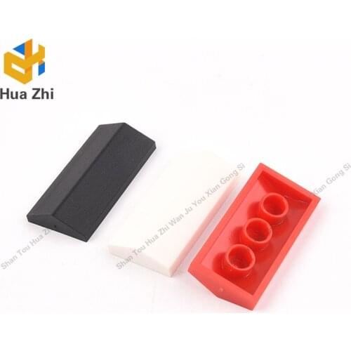 10PCS 3299 Slope 33° 2 x 4 DoubleBuilding Blocks Parts MOC DIY Education Build Toys Brick