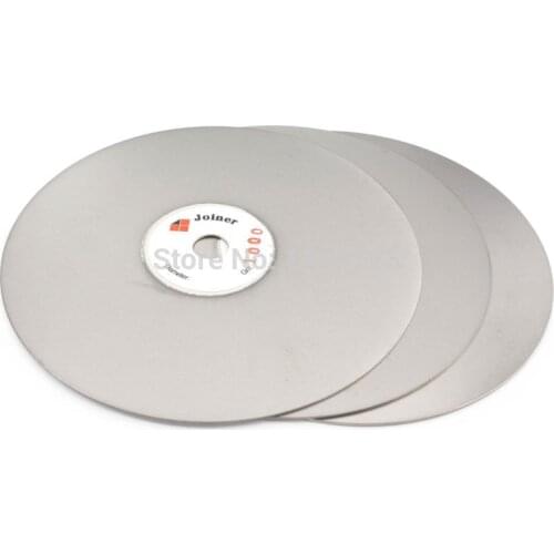 3Pcs 6" inch 150 mm Grit 60-3000 Diamond Grinding Discs Set Abrasive Wheel Coated Flat Lap Disk Lapidary Tools Jewelry Gemstone