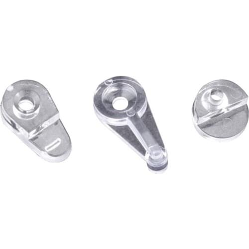 50Pcs Bathroom Mirror Hinger Fixed Accessories Advertising Plate Glass Clamp Fixed Clip Mirror Fixed Fitting With screws