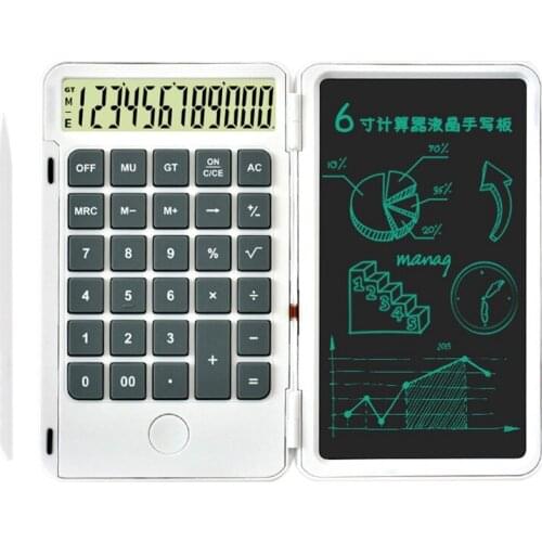 6.5 Inch Calculator Writing Tablet Portable Smart Lcd Graphics Handwriting Pad Board Drawing Tablet Paperless