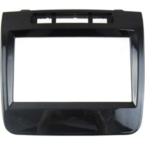 CarBar Double 2 Din Car Radio Fascia for Volkswagen VW Touareg Stereo Fascia Dash Dashboard Frame