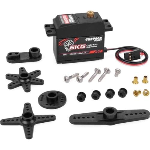 SURPASS HOBBY Durable 6KG Digital Servo For 1 : 10 Car RC Car Accessories Fine Workmanship RC Car Accessories