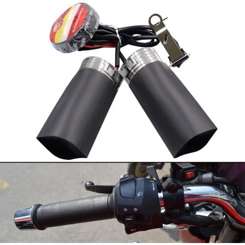 CS-054B1 12V Universal Motorcycle Motorbike Handlebar Electric Heated Grip Pad Kit Winter Hand Warmer