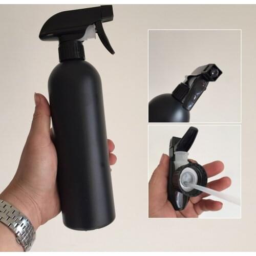 500ml Spray Bottle Cleaning Sprayer Alcohol Spray Bottle Plant Watering Can HDPE Chemical Resistant Sprayer Home Garden Supplies