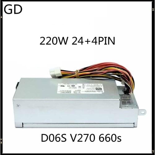 GD NEW Original For DELL D06S V270 660s 220W Power Supply FSP220-50SBV GW-FLX180 GW-FLX220 HU220AS-01 DPS-220UB 3B D220AS-00