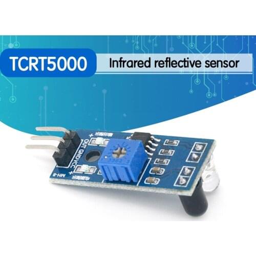 TCRT5000 Infrared Reflective Sensor IR Photoelectric Switch Barrier Line Track Module For Arduino Diode Triode Board 3.3v