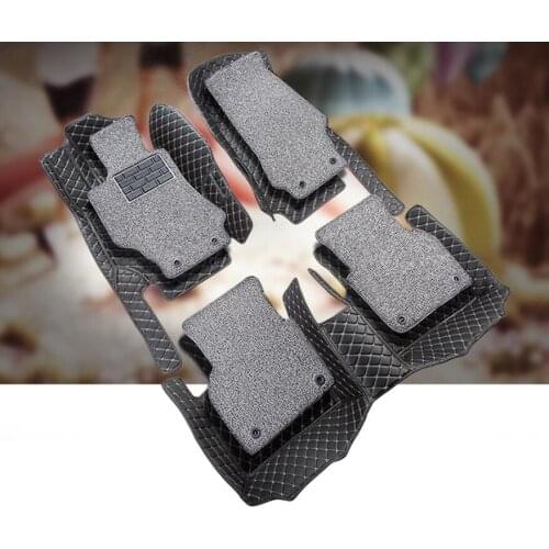 Carpet foot pads for suzuki ciaz with double layers