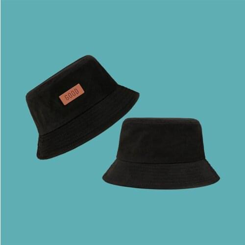 LDSLYJR 2021 good letter embroidery cotton Bucket Hat Fisherman Hat outdoor travel hat Sun Cap Hats for Men and Women 38